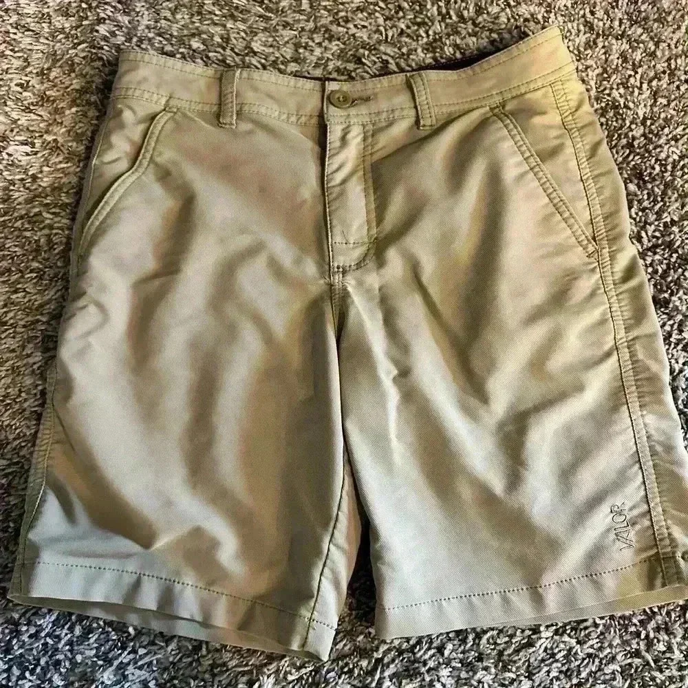 Valor Boy's Surf & Turf Hybrid Board Performance Shorts board shorts khaki 14